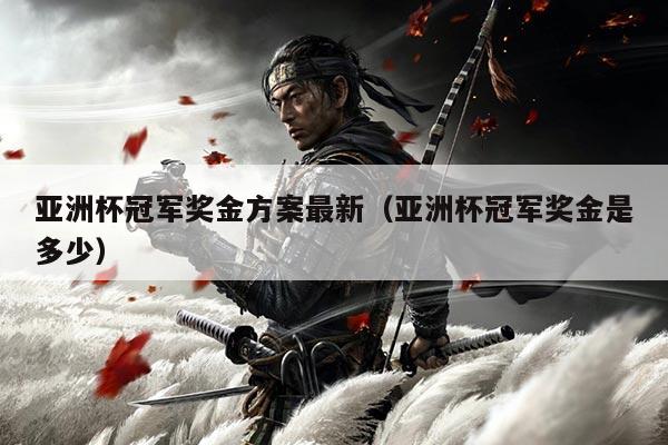 亚洲杯冠军奖金方案最新（亚洲杯冠军奖金是多少）