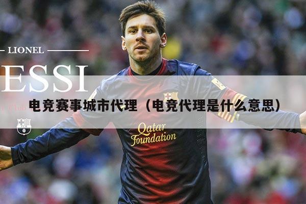 电竞赛事城市代理(电竞代理是什么意思)