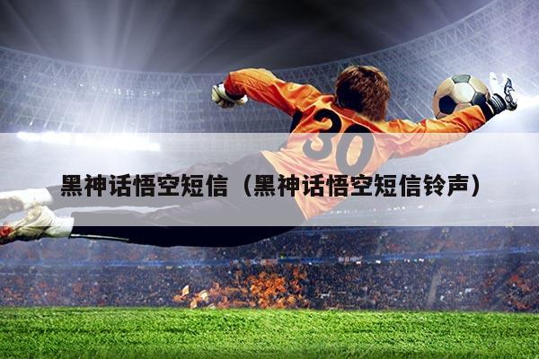 黑神话悟空短信(黑神话悟空短信铃声)