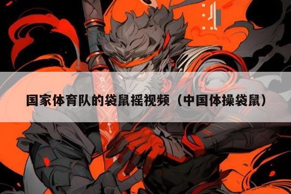 国家体育队的袋鼠摇视频（中国体操袋鼠）