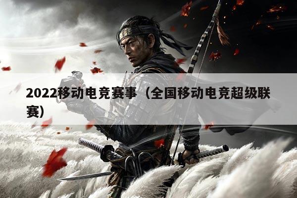 2022移动电竞赛事（全国移动电竞超级联赛）