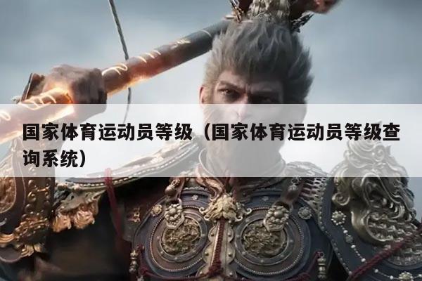 国家体育运动员等级（国家体育运动员等级查询系统）