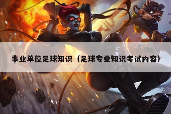 事业单位足球知识（足球专业知识考试内容）