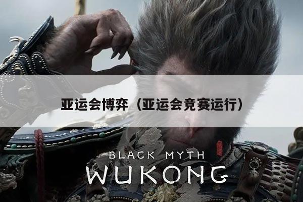 亚运会博弈（亚运会竞赛运行）